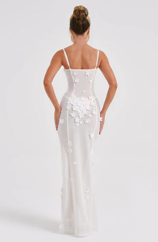 DELILAH MAXI DRESS - WHITE
