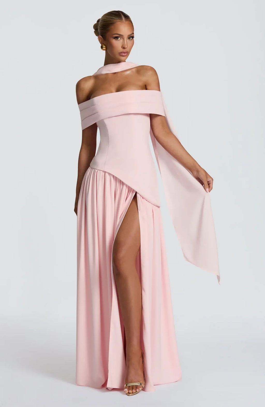 DELILAH MAXI DRESS - BLUSH