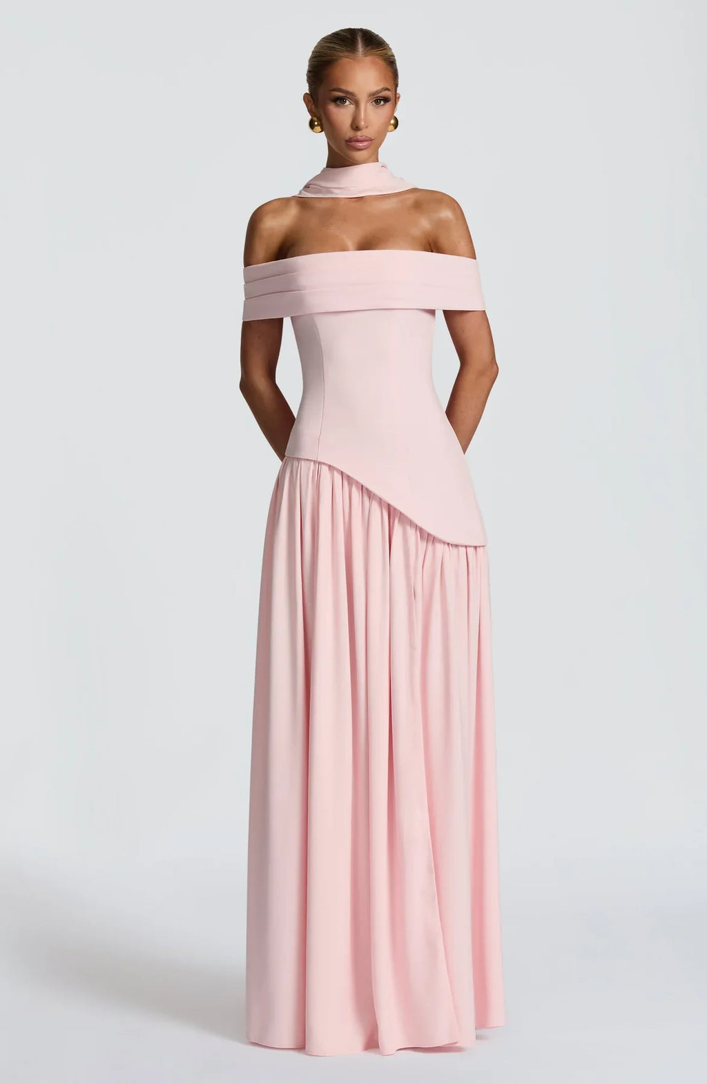 DELILAH MAXI DRESS - BLUSH