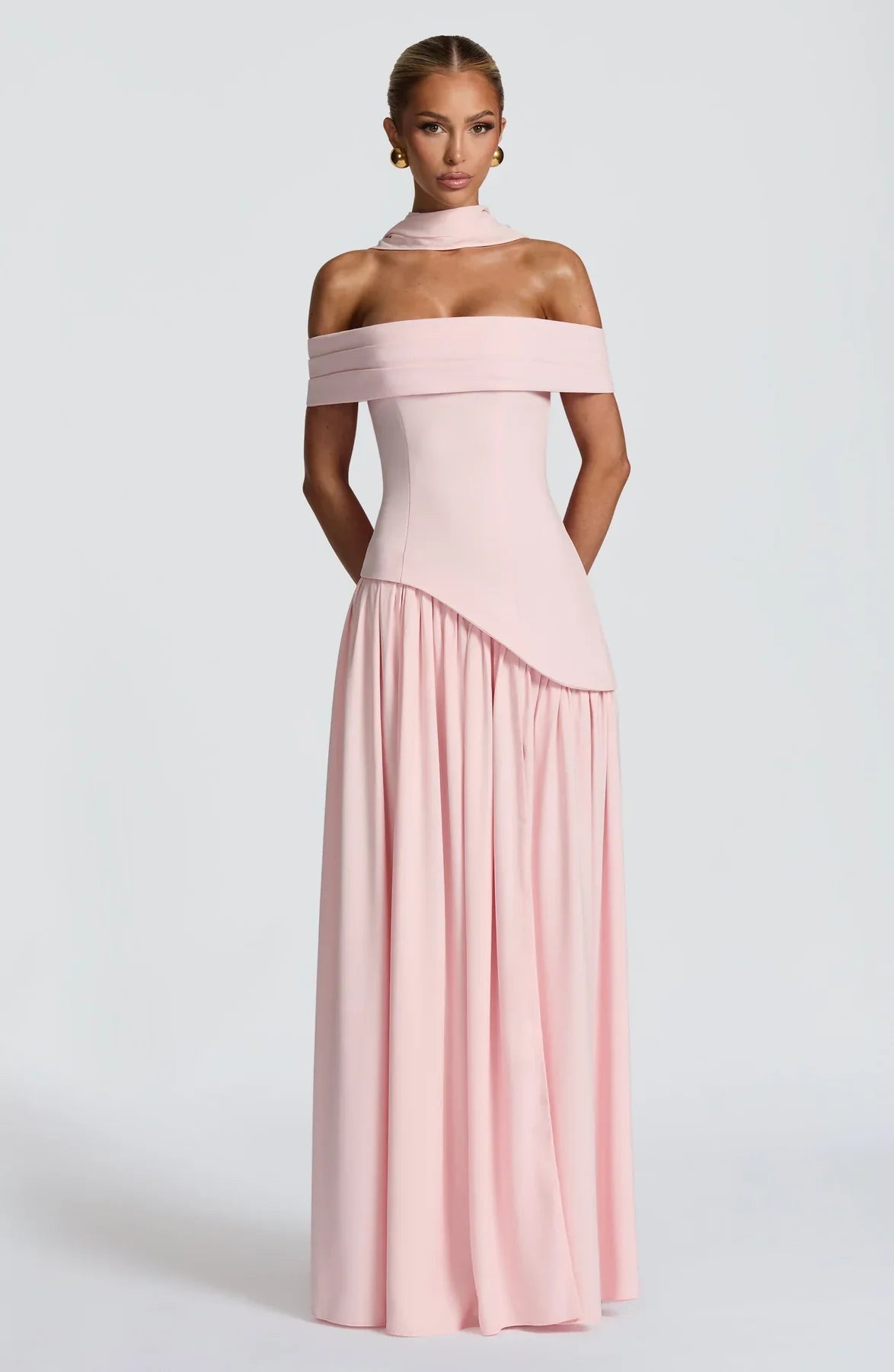 DELILAH MAXI DRESS - BLUSH