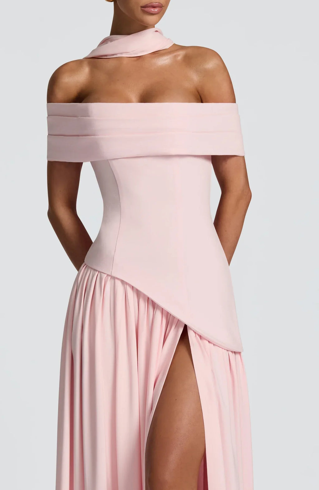 DELILAH MAXI DRESS - BLUSH