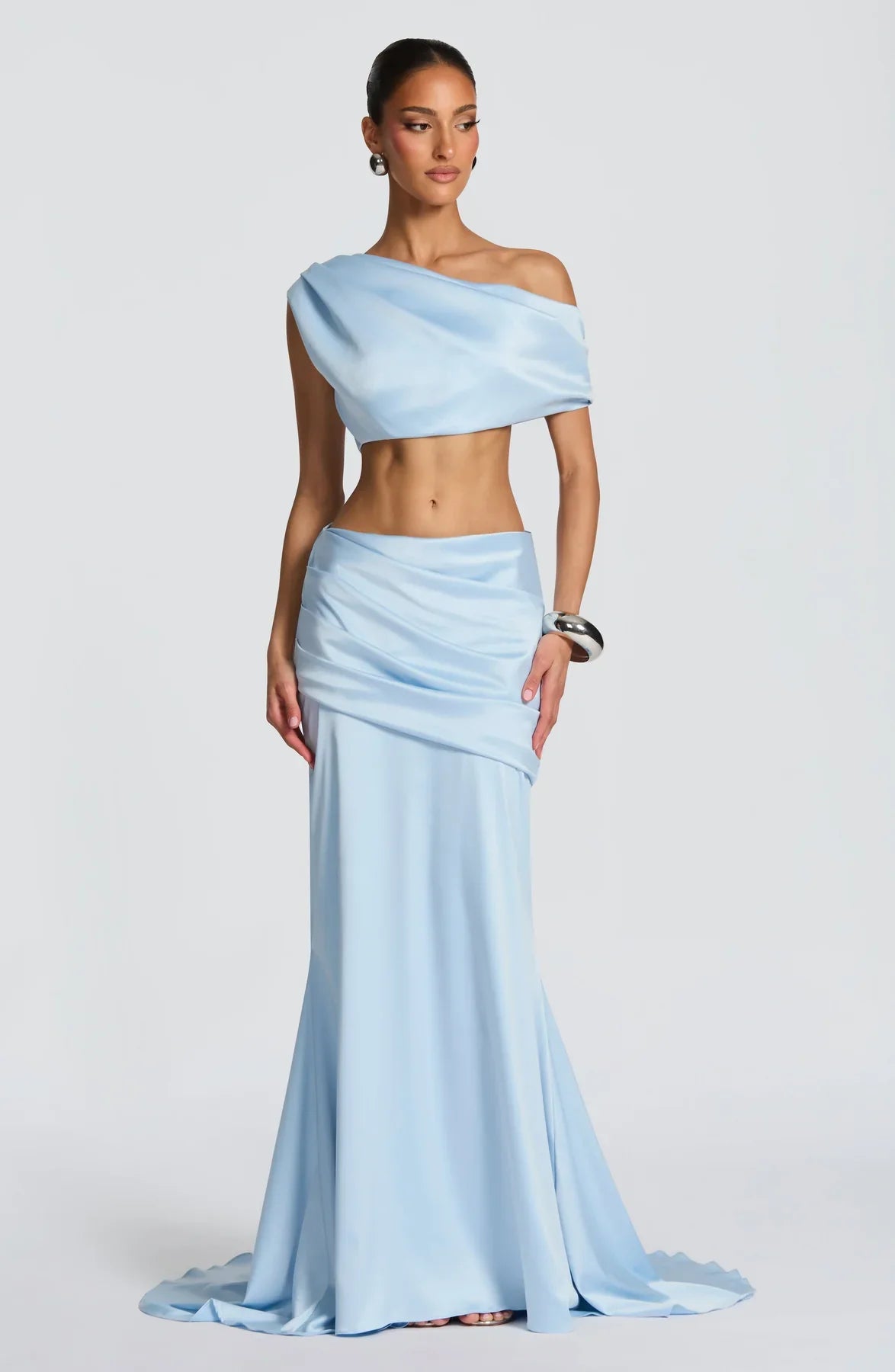 CLAUDETTE MAXI SET - GLACIER BLUE