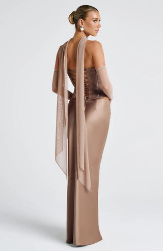 BERNADETTE MAXI DRESS - HAZEL