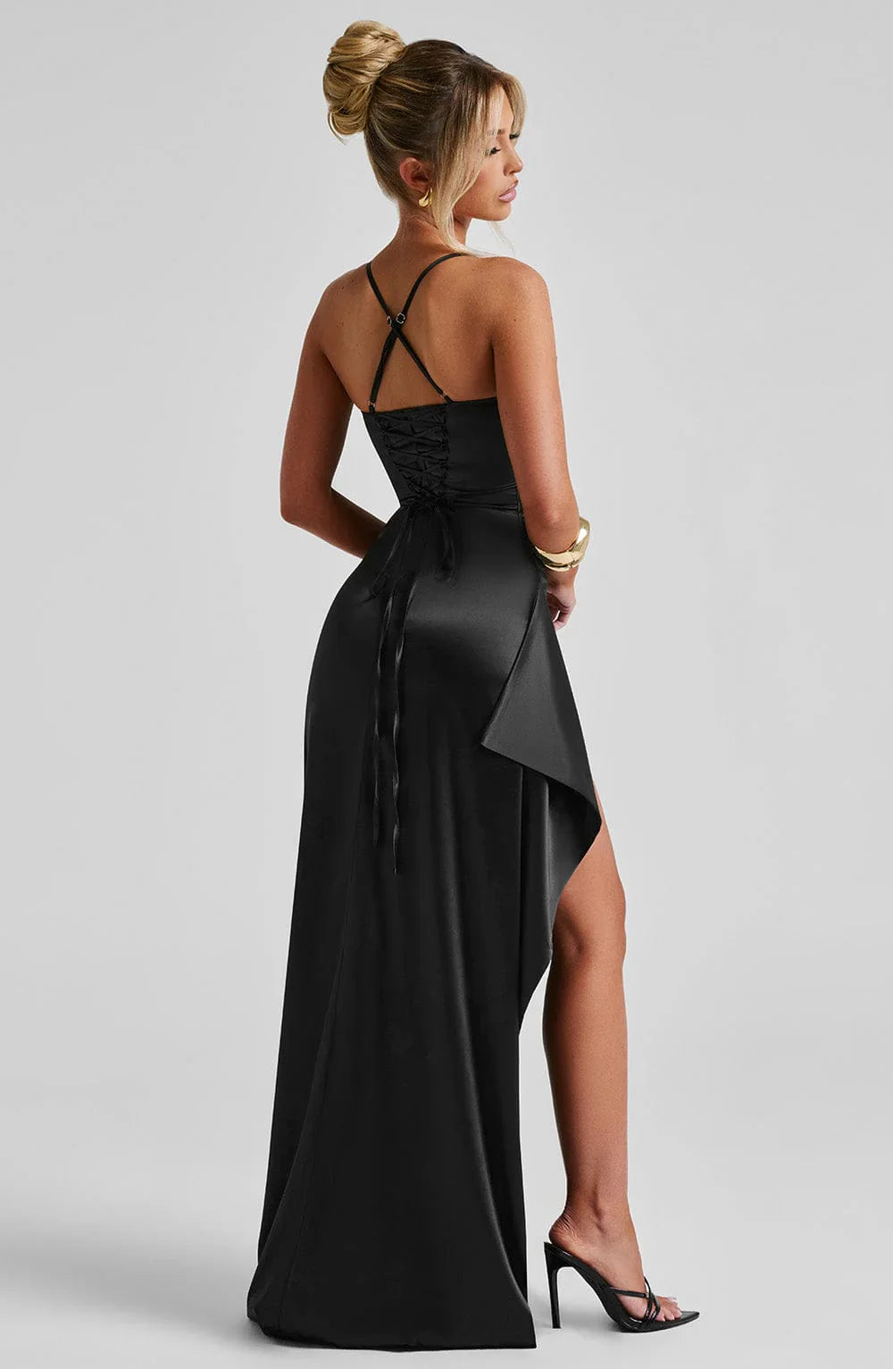 HELEN MAXI DRESS - BLACK