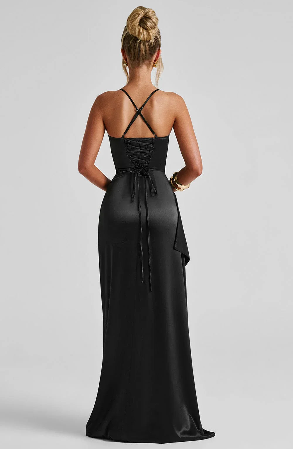 HELEN MAXI DRESS - BLACK