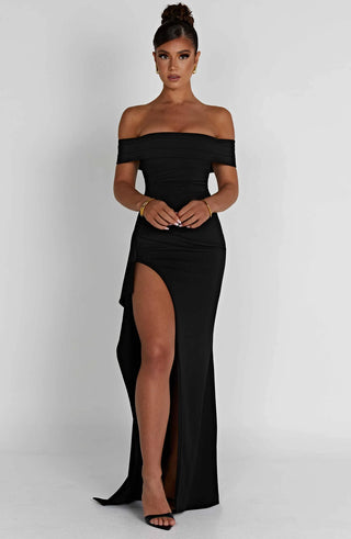JOYCE MAXI DRESS - BLACK