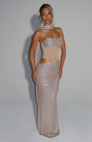 KAILANI MAXI DRESS - NUDE