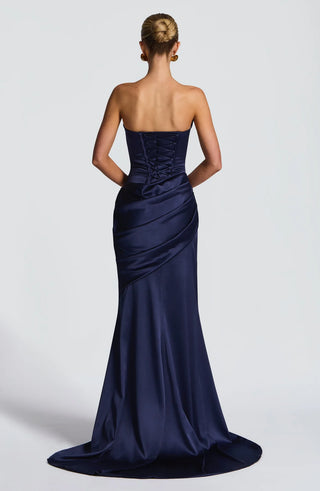 KENSINGTON MAXI DRESS - NAVY