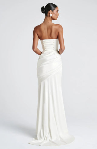 KENSINGTON MAXI DRESS - WHITE