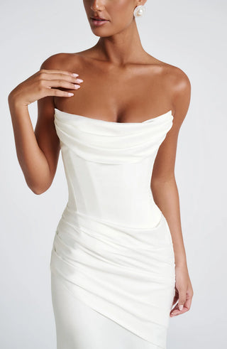 KENSINGTON MAXI DRESS - WHITE