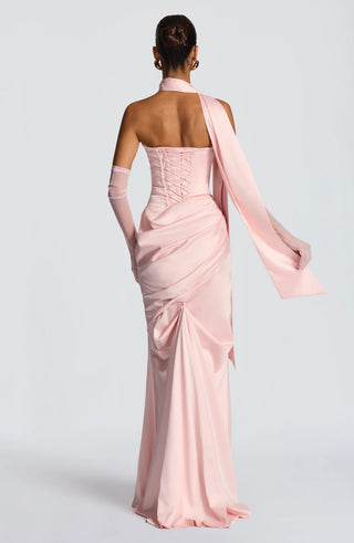 KENSINGTON MAXI DRESS - BLUSH