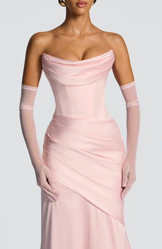 KENSINGTON MAXI DRESS - BLUSH