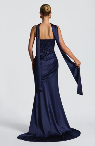 KENSINGTON MAXI DRESS - NAVY