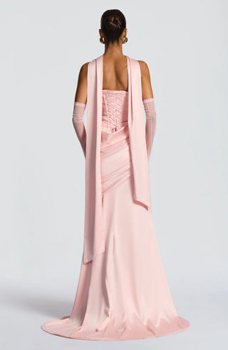 KENSINGTON MAXI DRESS - BLUSH