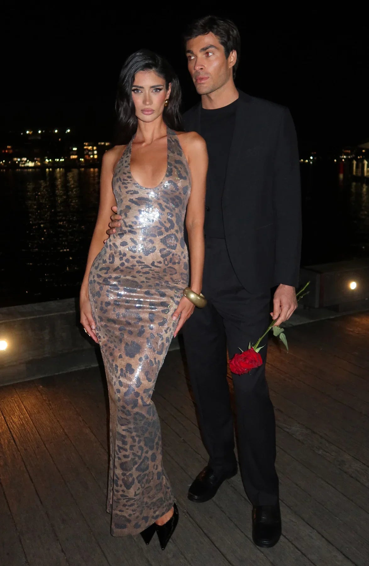 MORENA MAXI DRESS - LEOPARD