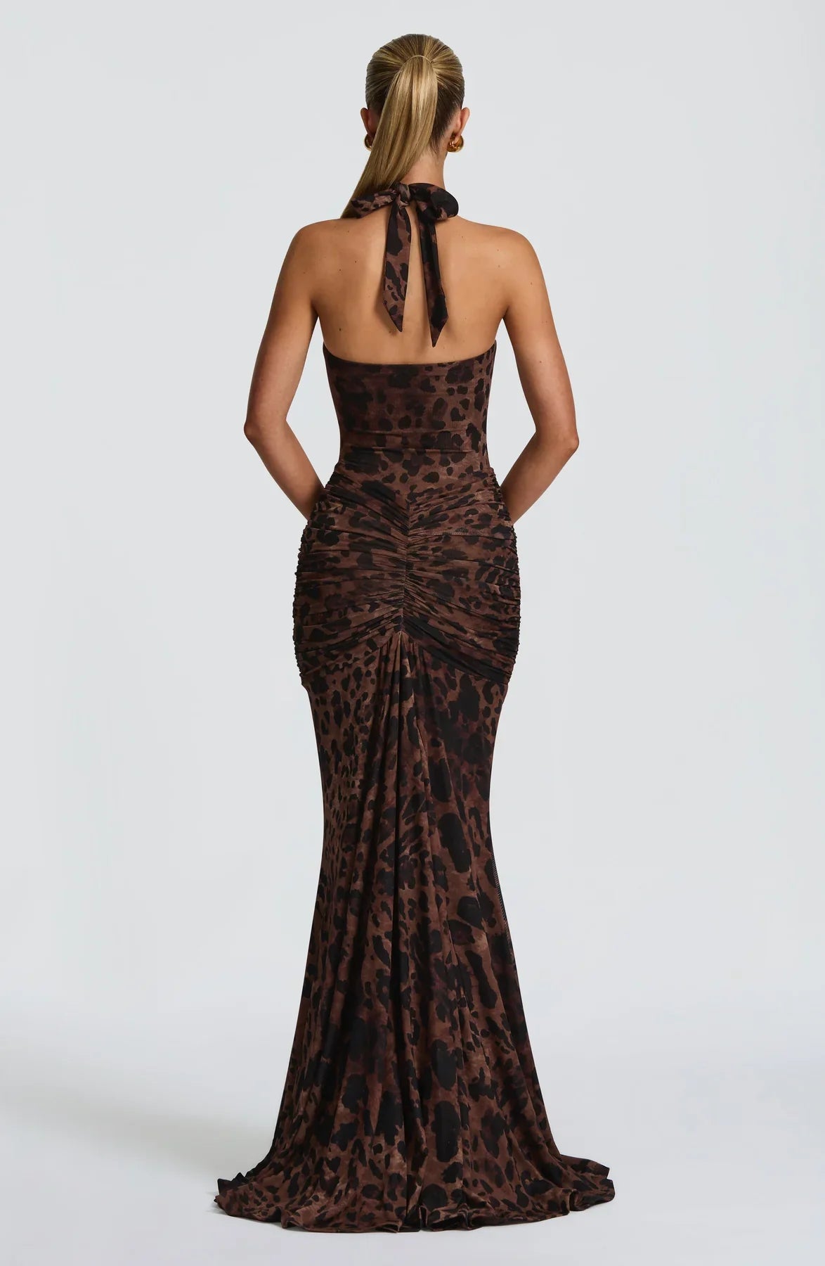 ROSETTA MAXI DRESS - LEOPARD