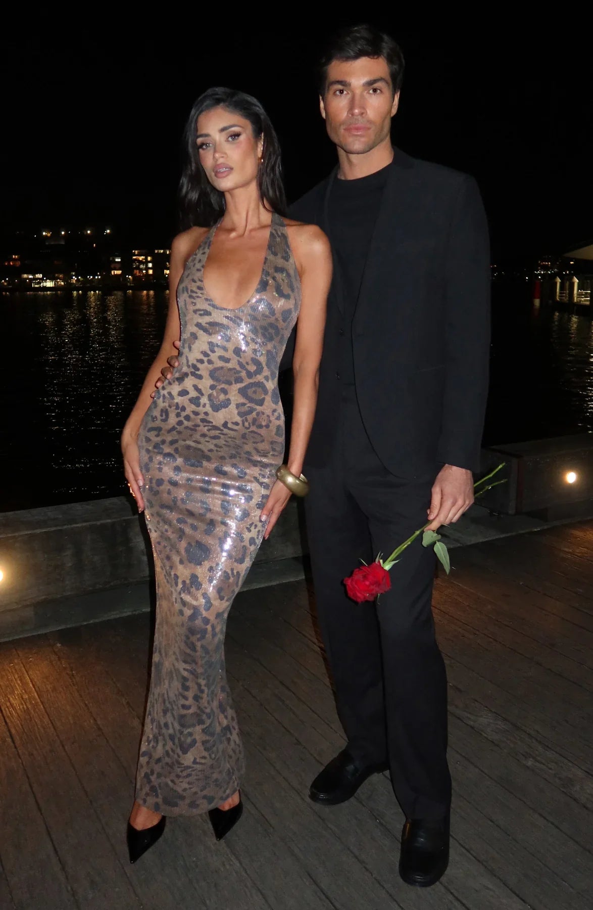 MORENA MAXI DRESS - LEOPARD