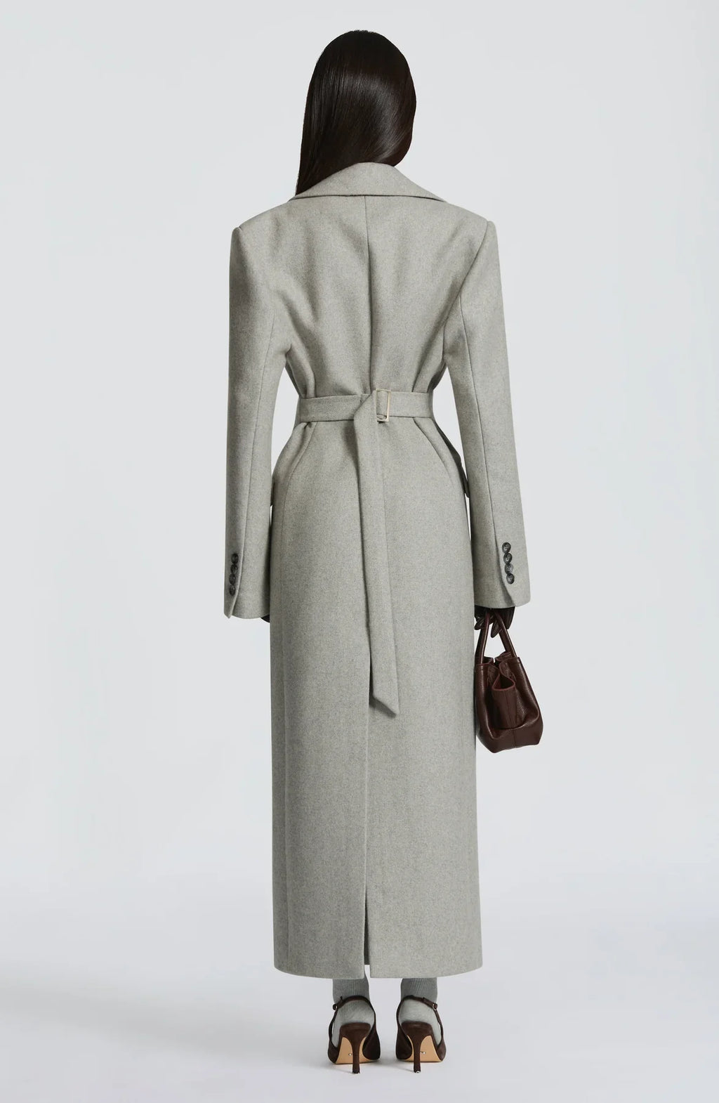 URSULA COAT - LIGHT GREY