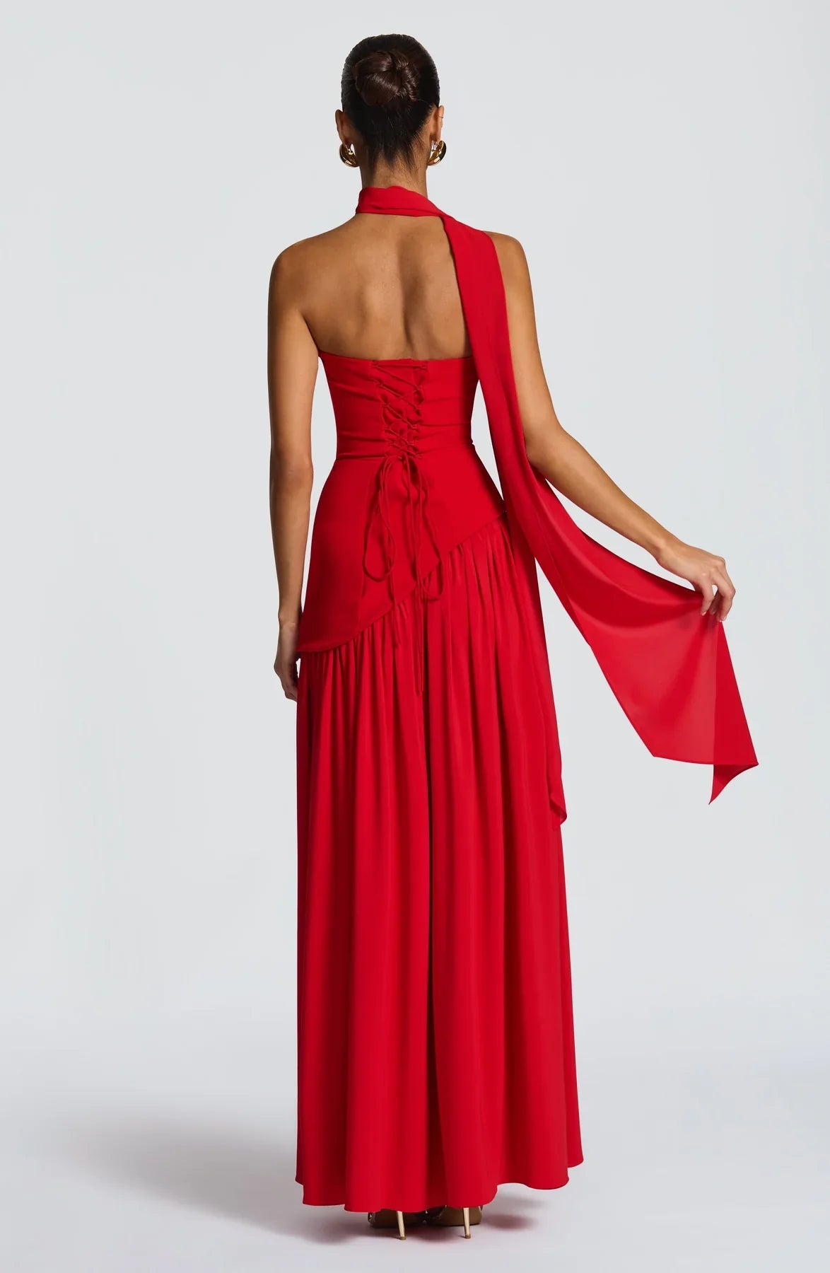 MALIYAH MAXI DRESS - RED
