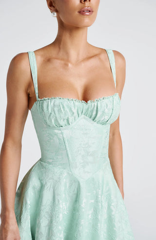 AMITY MIDI DRESS - MINT