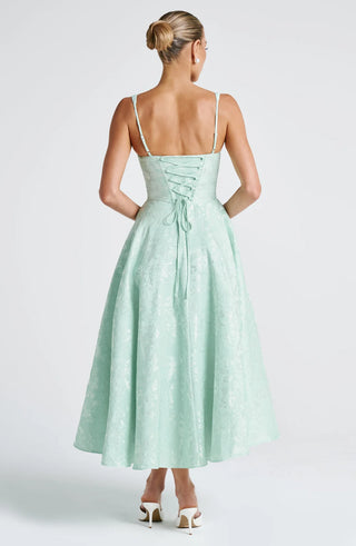 AMITY MIDI DRESS - MINT