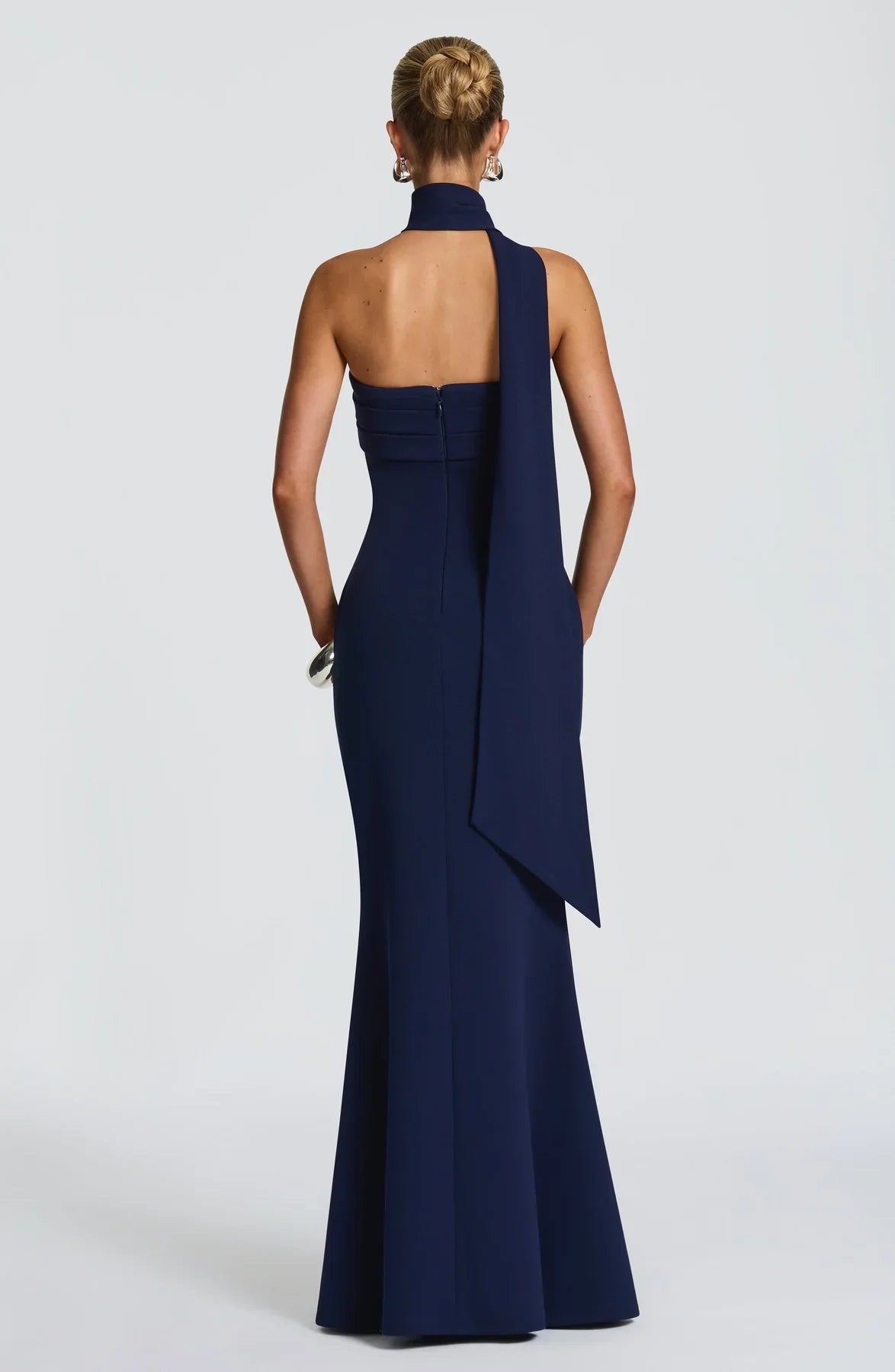 LEURA MAXI DRESS - NAVY