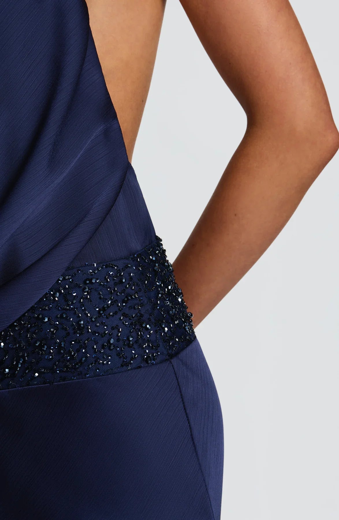 ARMELLE MAXI DRESS - NAVY