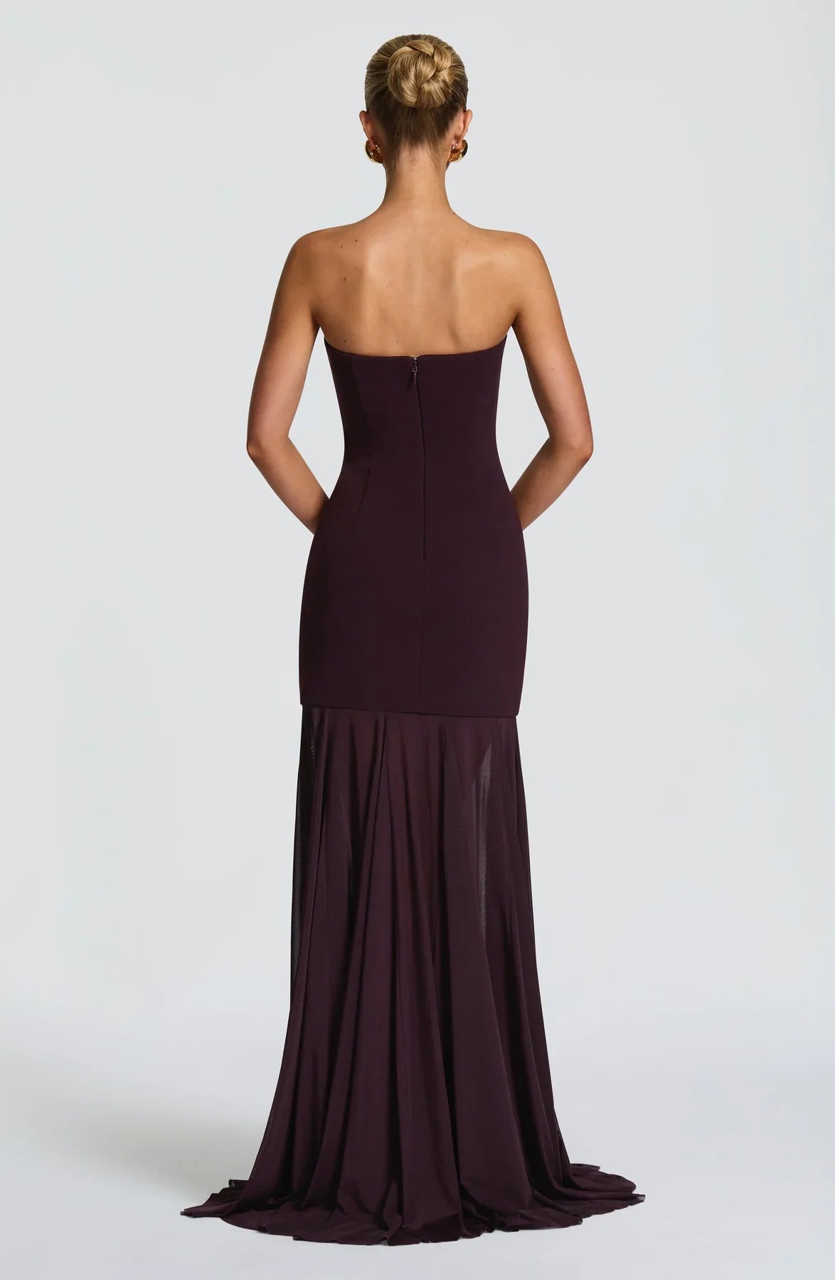 MERRITT MAXI DRESS - PLUM