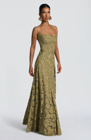FRANCIS MAXI DRESS - SAGE