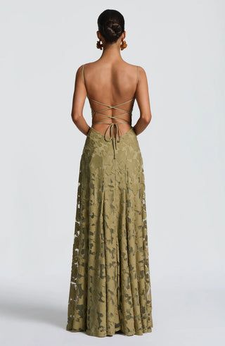 FRANCIS MAXI DRESS - SAGE