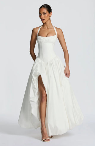 KEIRA MAXI DRESS - WHITE