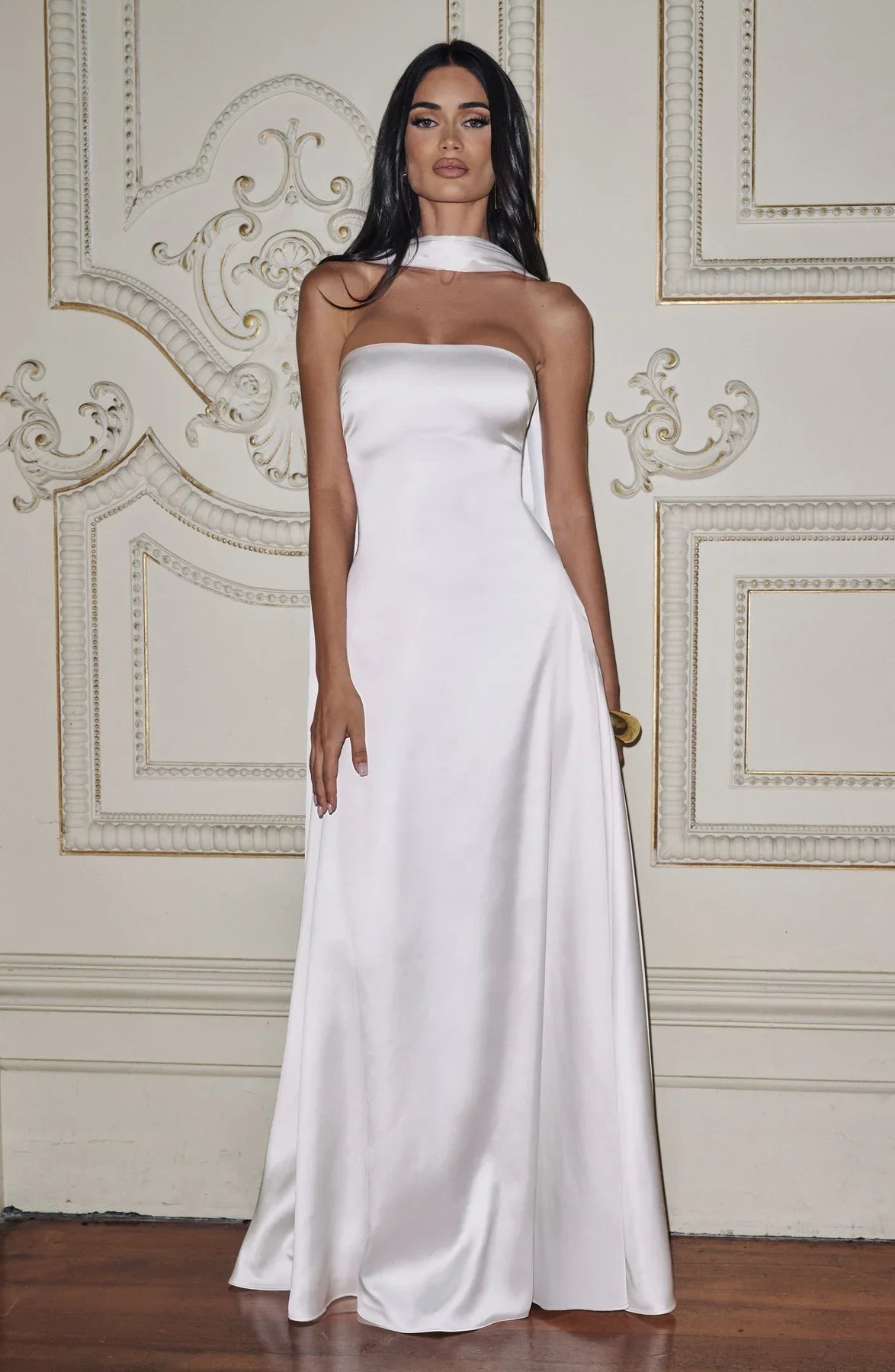 MORVEN MAXI DRESS - WHITE
