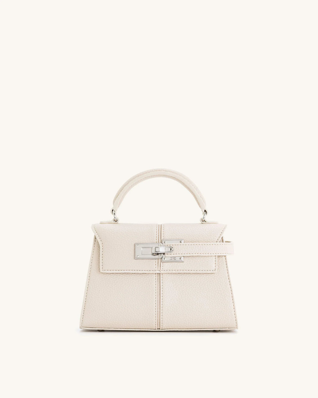 ELISE TOP HANDLE BAG - WHITE