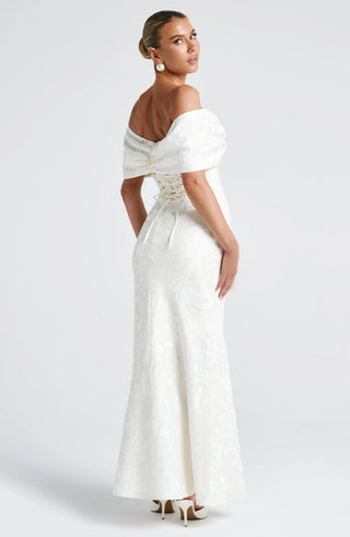 EMBERLY MAXI DRESS - WHITE