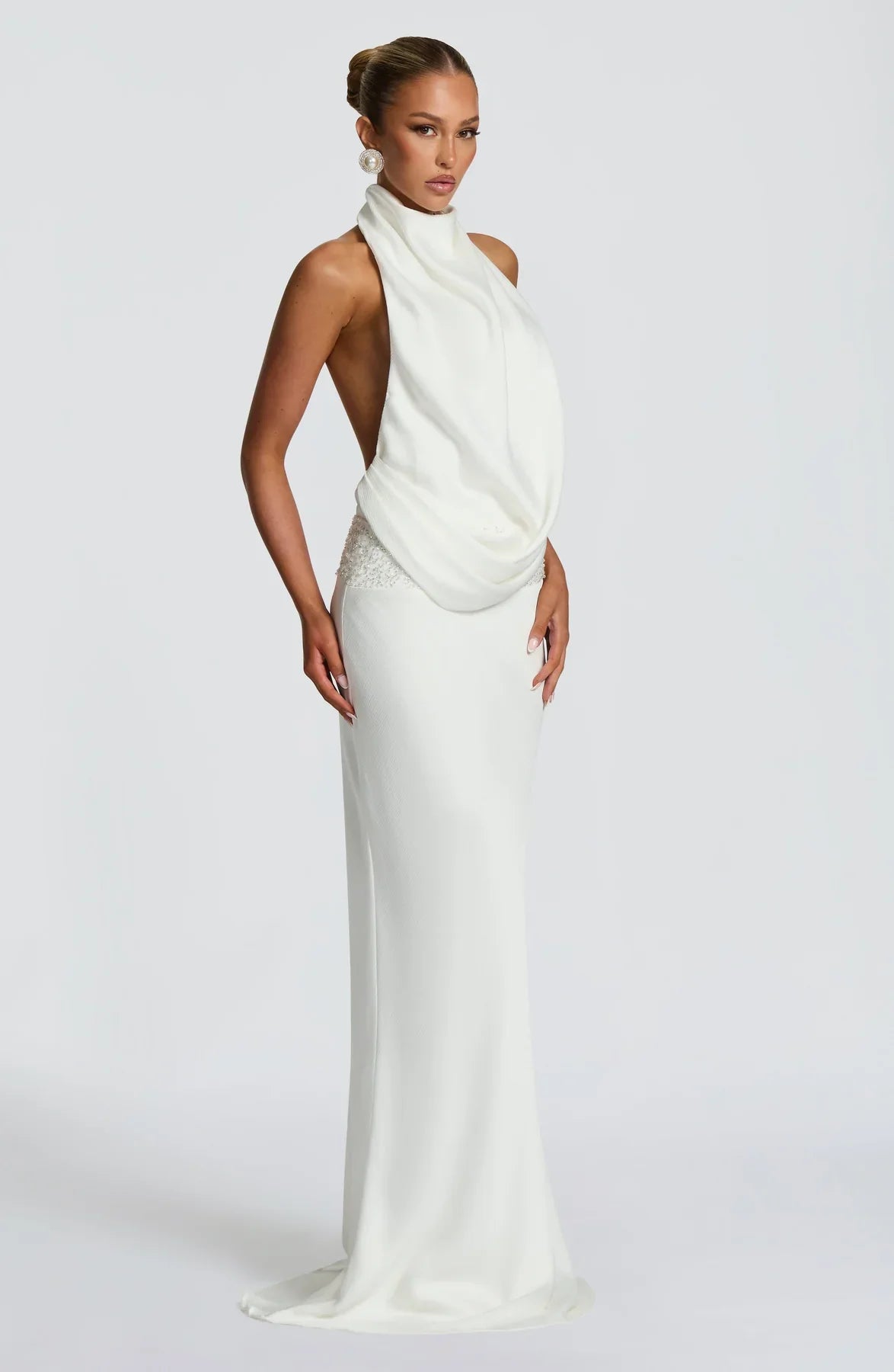 ARMELLE MAXI DRESS - WHITE