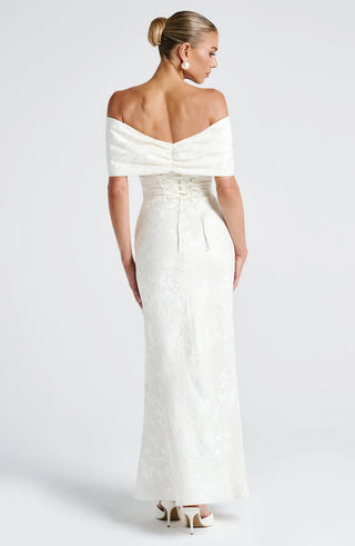 EMBERLY MAXI DRESS - WHITE