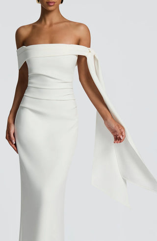 ADDIE MAXI DRESS - WHITE