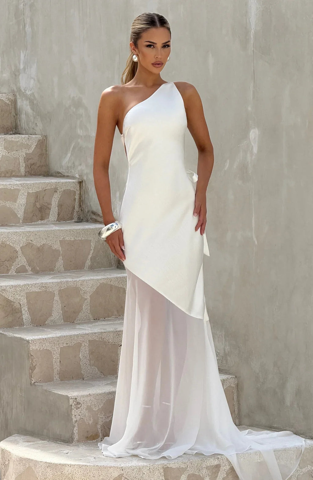 FABLE MAXI DRESS - WHITE
