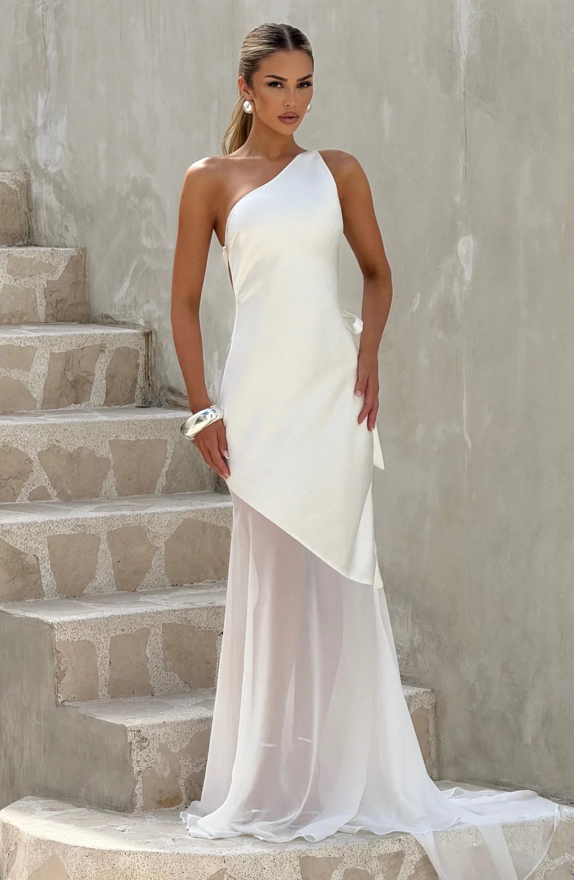 FABLE MAXI DRESS - WHITE