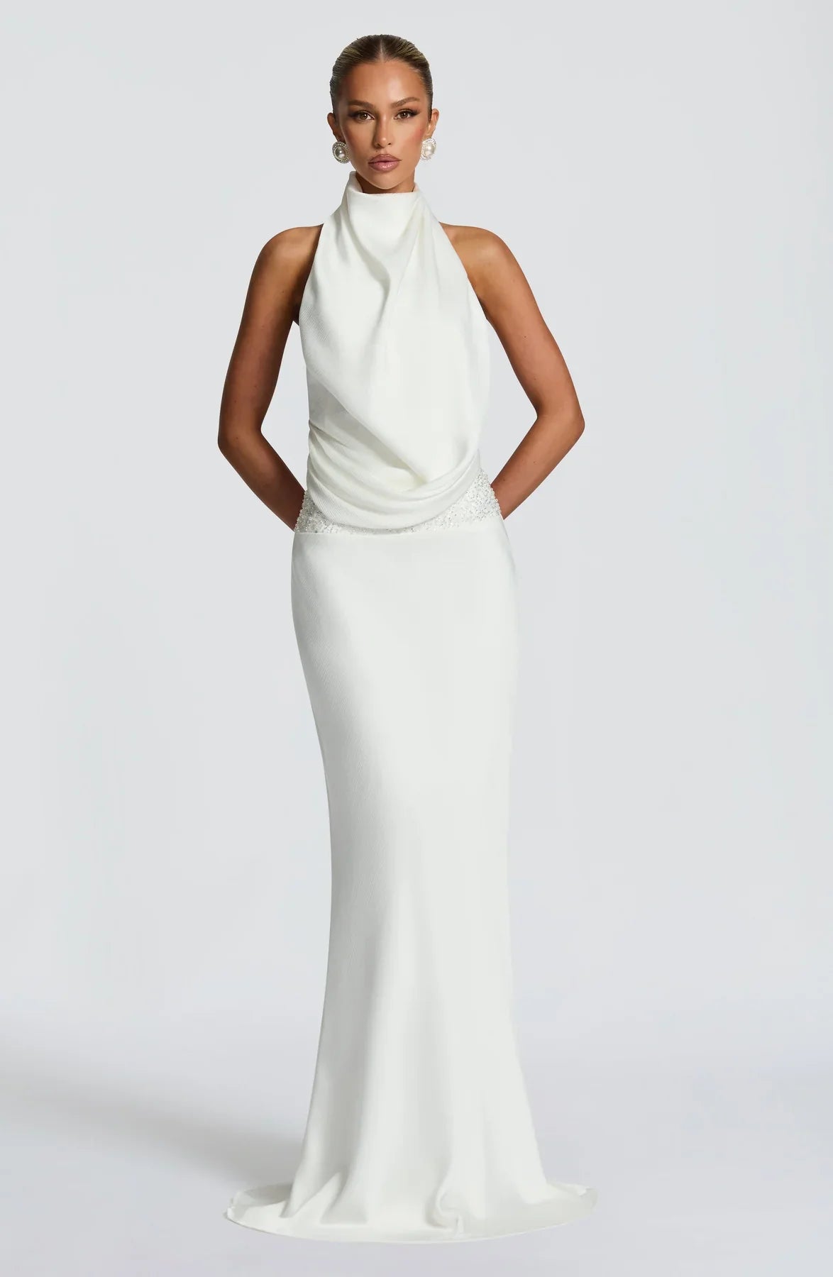 ARMELLE MAXI DRESS - WHITE