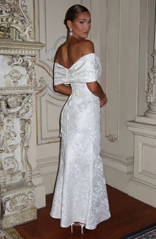 EMBERLY MAXI DRESS - WHITE