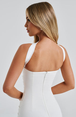 YULIA MAXI DRESS - WHITE