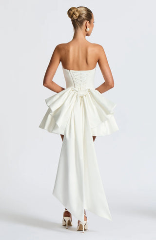 TRINITY MINI DRESS - WHITE