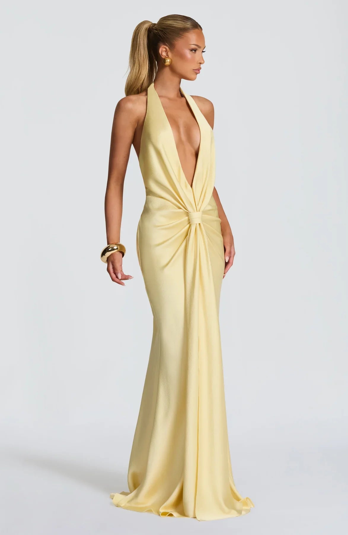 LINETTE MAXI DRESS - YELLOW
